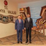 Uşak Valisi Kartal’dan Vali Işın’a ziyaret