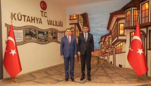 Uşak Valisi Kartal’dan Vali Işın’a ziyaret