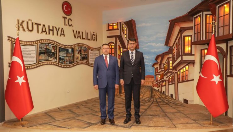 Uşak Valisi Kartal’dan Vali Işın’a ziyaret